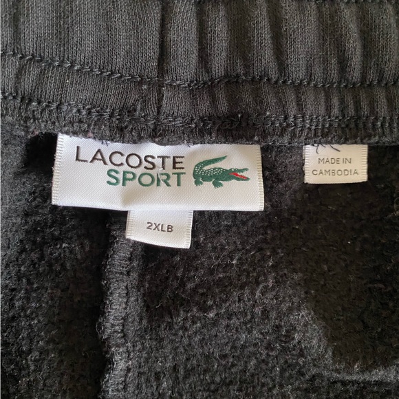 Lacoste Men's Sport Tennis Fleece Shorts - Picture 5 of 6